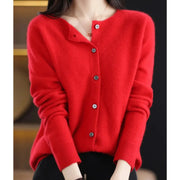 Céline - Cardigan Élégant Boutonné Col Rond