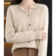 Céline - Cardigan Élégant Boutonné Col Rond