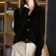 Émilie - Cardigan Raffiné Cachemire Boutonné