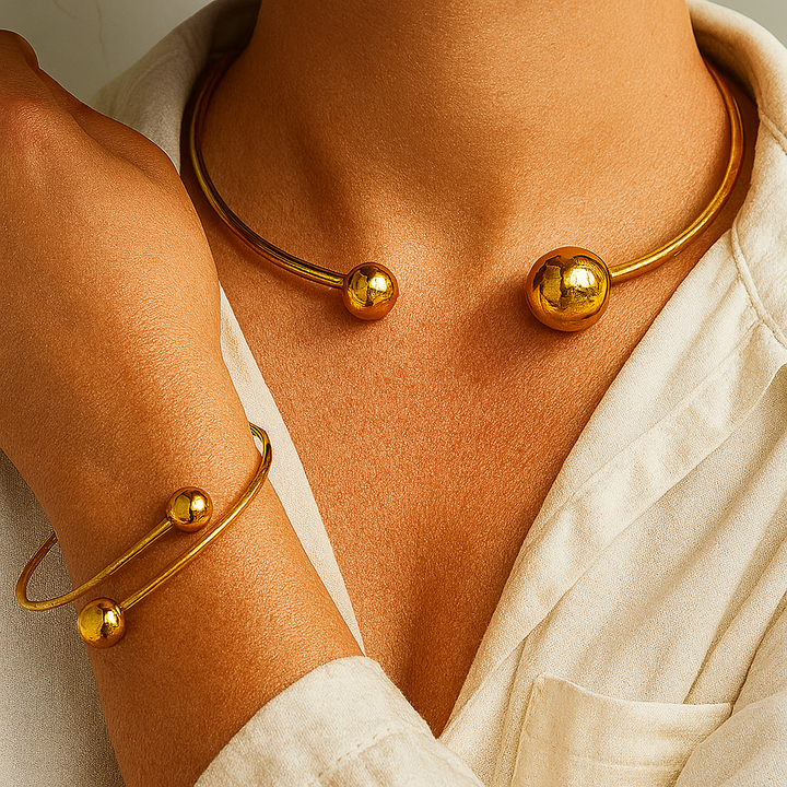 Glow™ | Ensemble de Bracelets en Or — Doumira