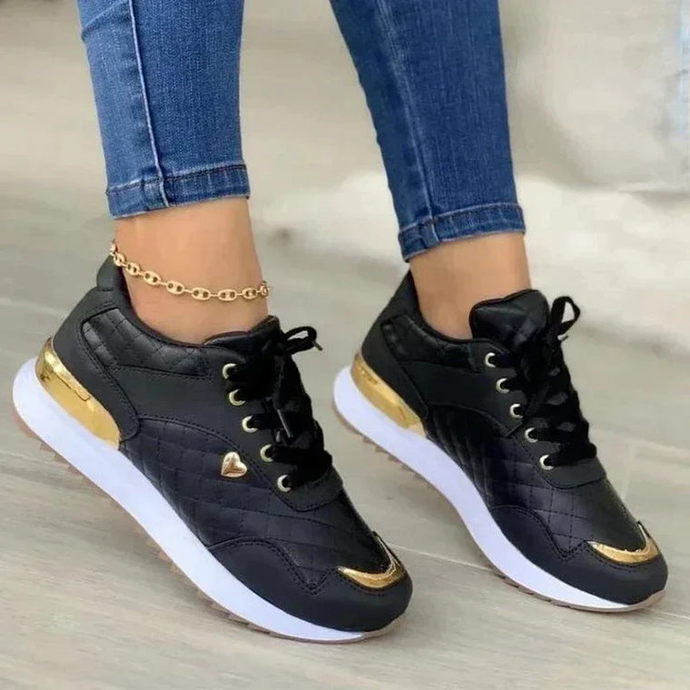 Flavienne - Sneakers Avec Imprimé Floral Pour Un Look Unique