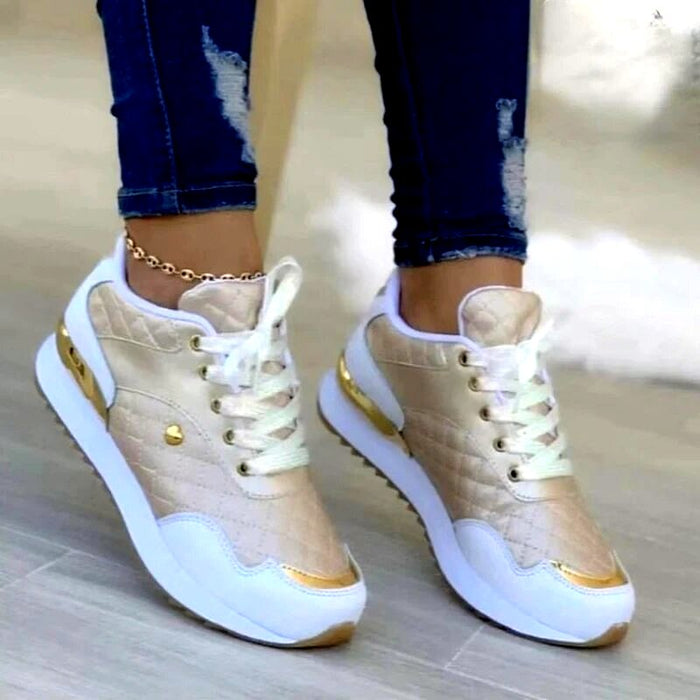 Flavienne - Sneakers Avec Imprimé Floral Pour Un Look Unique