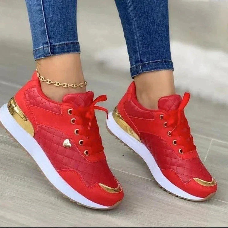 Flavienne - Sneakers Avec Imprimé Floral Pour Un Look Unique