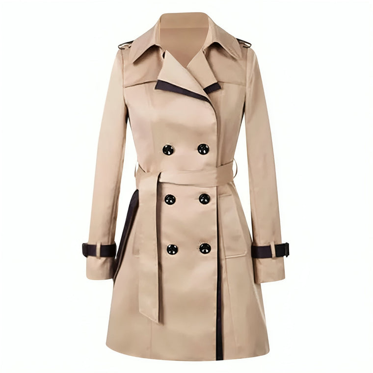 Clara – Trench Long Élégant Pour Une Allure Sophistiquée