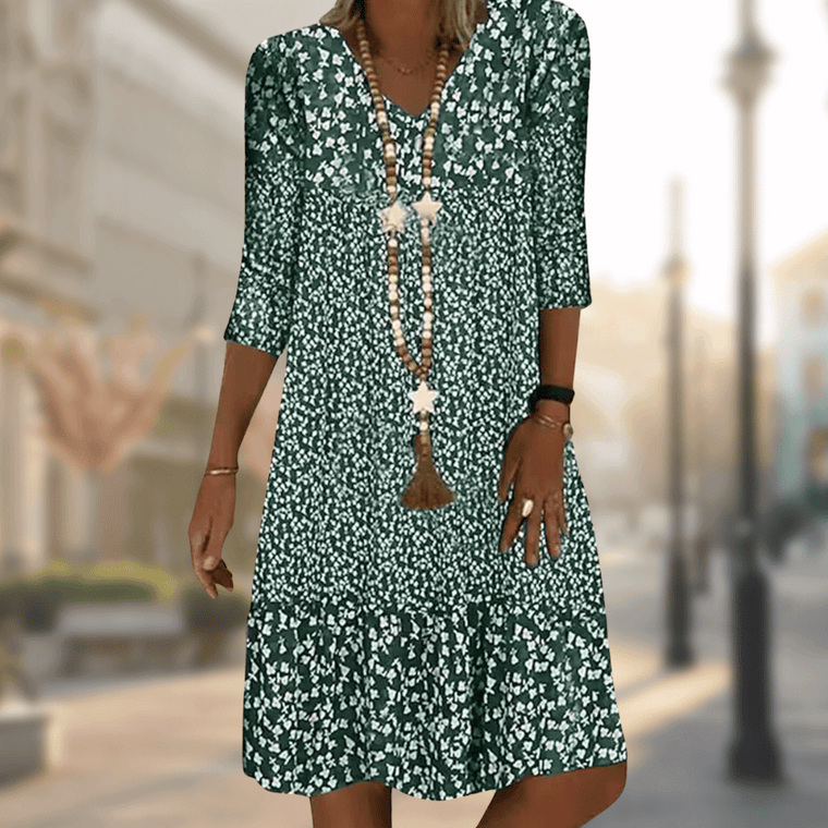 Robe Tunique Femme Fleurie Bohème - Nadine