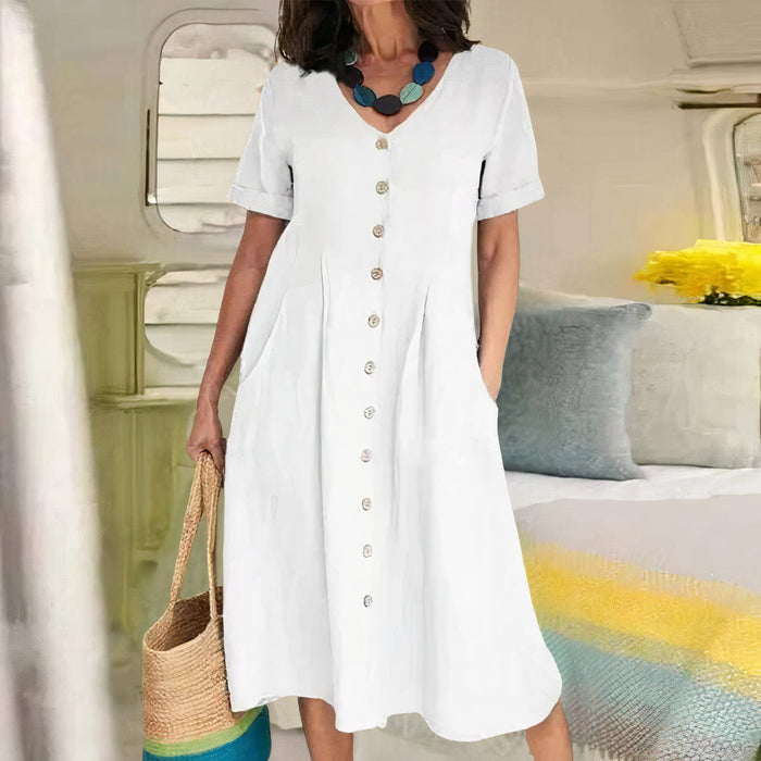 Louise - Robe d'Été Fluide Légère