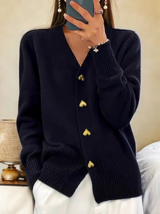 Elin - Cardigan automne chaud femme