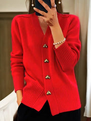Elin - Cardigan automne chaud femme