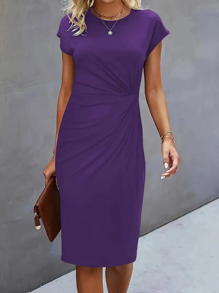 Stéphanie - Robe Midi Raffinée
