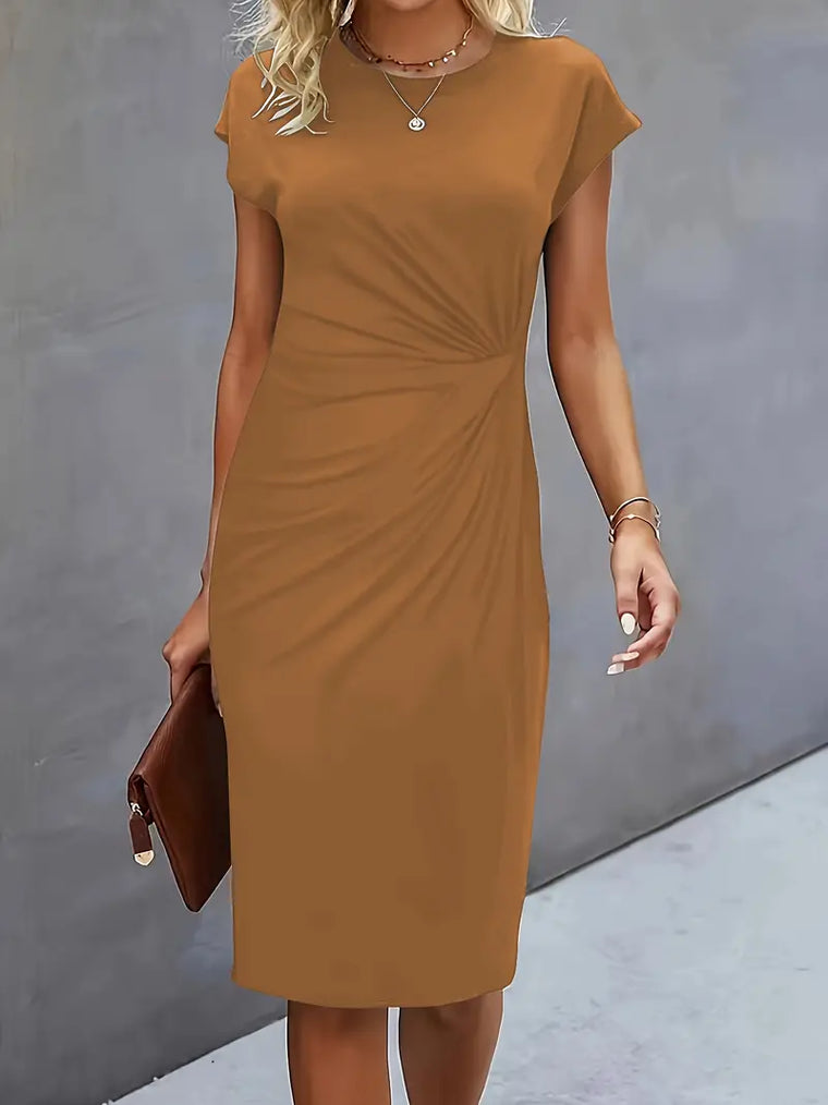 Stéphanie - Robe Midi Raffinée