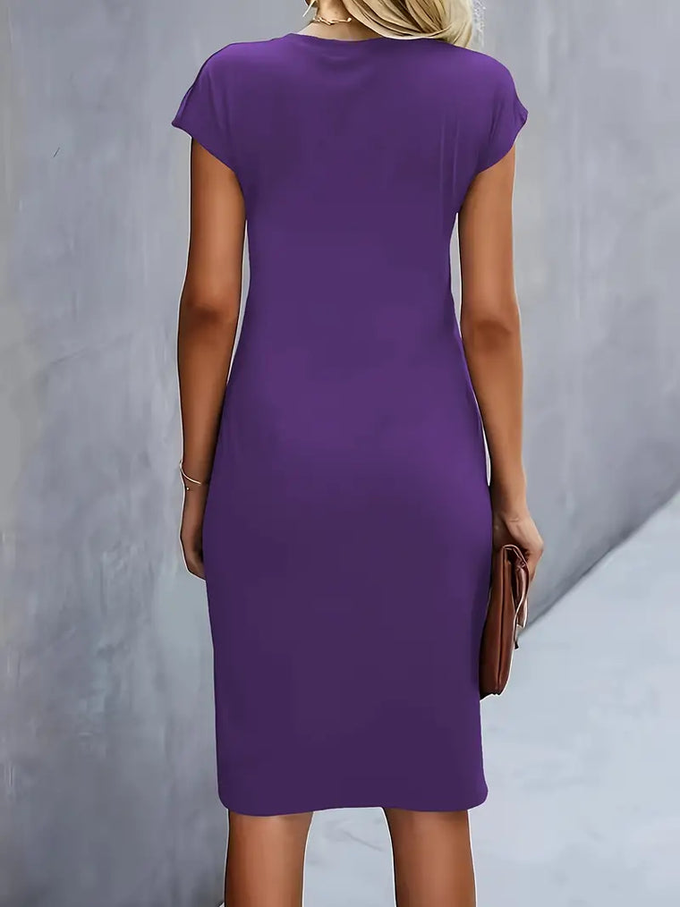 Stéphanie - Robe Midi Raffinée