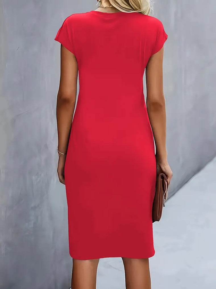 Stéphanie - Robe Midi Raffinée