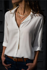 Éloïse – Chemise Chic À Boutons Pour Un Look Professionnel