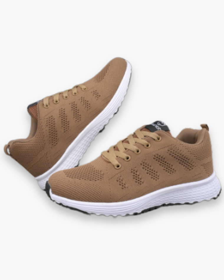 Baskets légères à lacets pour femme | Souples et respirantes