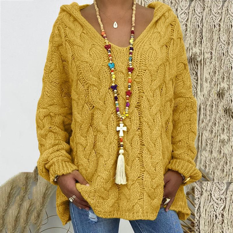 Odile - Pull doux col roulé femme