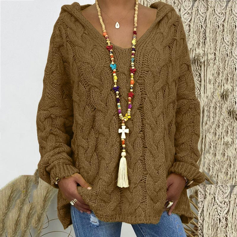 Odile - Pull doux col roulé femme