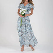 Sandrine - Robe Maxi d'Été Chic
