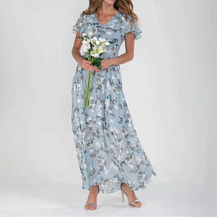 Sandrine - Robe Maxi d'Été Chic