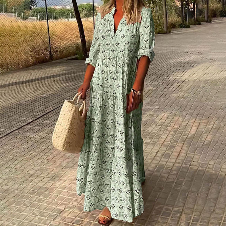 Aurélie - Robe Boho Légère D'Été
