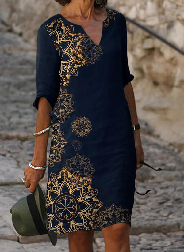 Stéphanie - Robe Midi D'Été Chic