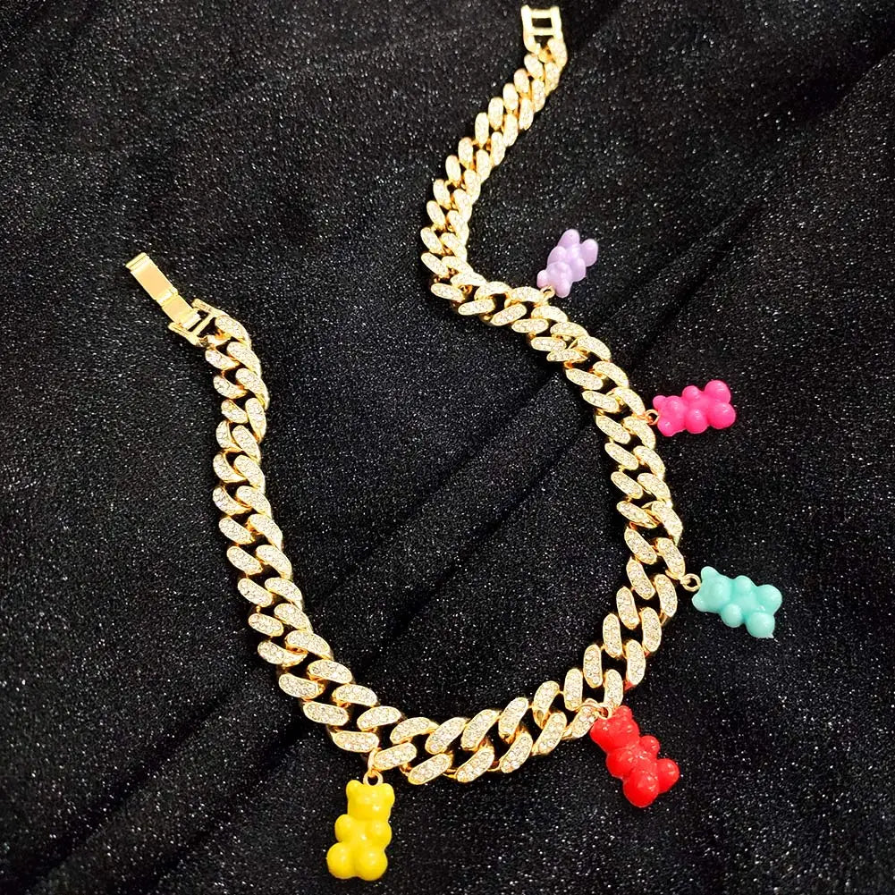 Collier ourson bonbon — Doumira
