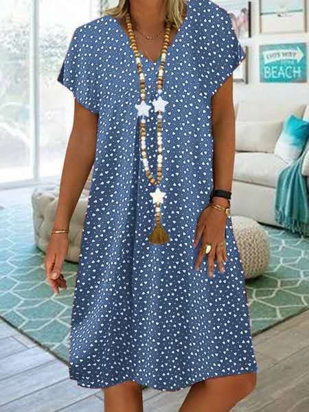 Caroline - Robe d'Été Flatteuse Chic