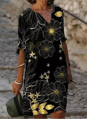 Stéphanie - Robe Midi D'Été Chic