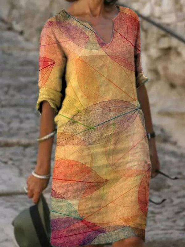 Stéphanie - Robe Midi D'Été Chic