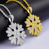 Collier flocon — Doumira
