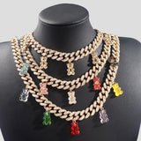 Collier ourson bonbon — Doumira