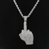 Collier doigt d'honneur — Doumira