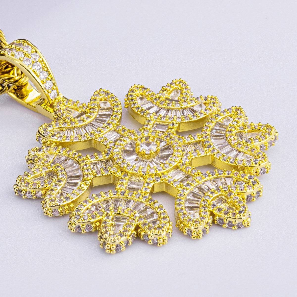 Collier flocon — Doumira