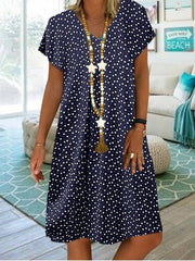 Caroline - Robe d'Été Flatteuse Chic