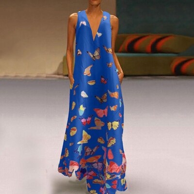 Caroline - Robe Maxi d'Été Légère