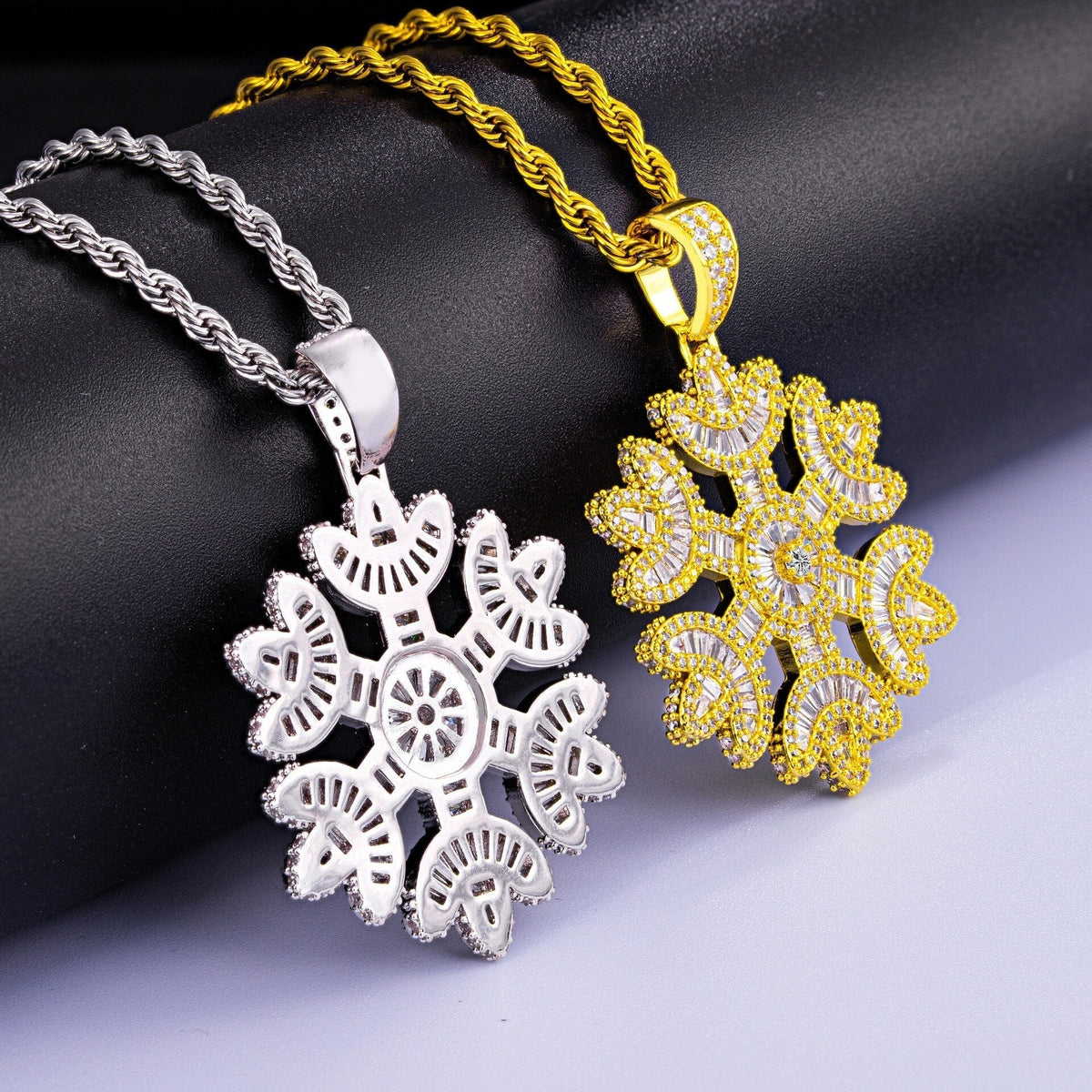 Collier flocon — Doumira