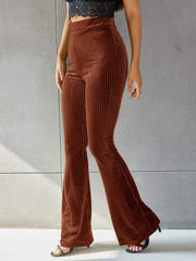 Céline - Pantalon Évasé Velours