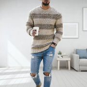 Georges - Pull en laine tricotée norvégienne homme