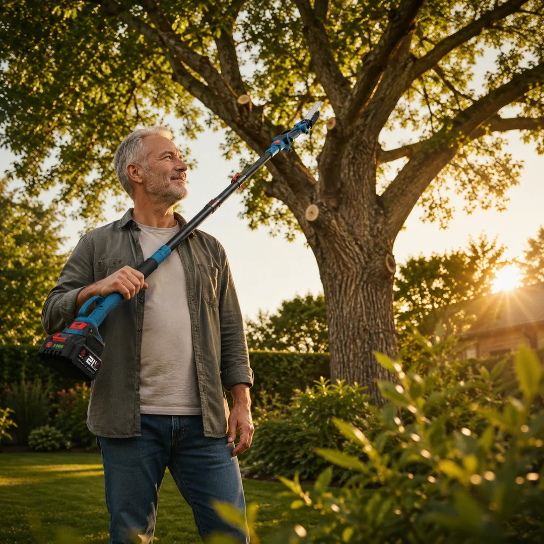 Vertaio™ – Sécateur électrique sans fil 3-en-1