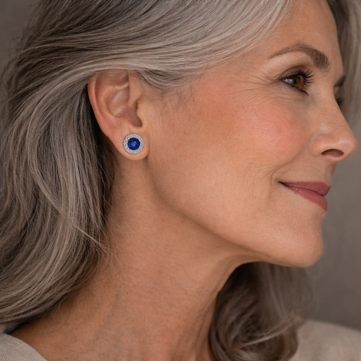 Boucles d'oreilles Lúcia Celestine — Doumira