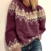Elina - Pull automne doux femme
