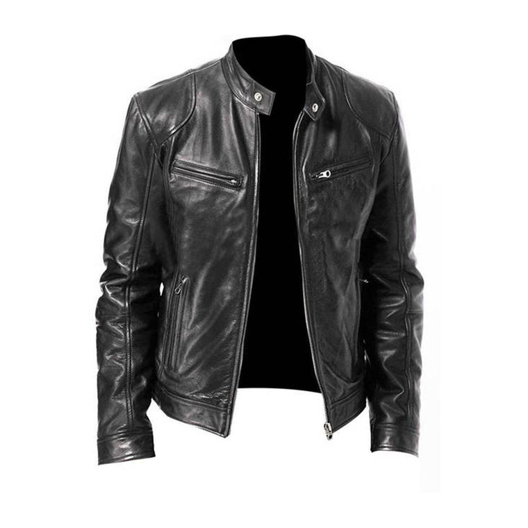 Georges - Manteau en cuir Homme
