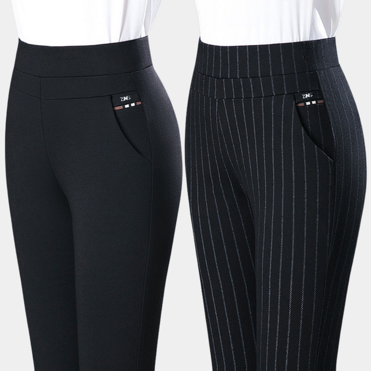 Odile - Pantalon extensible femme