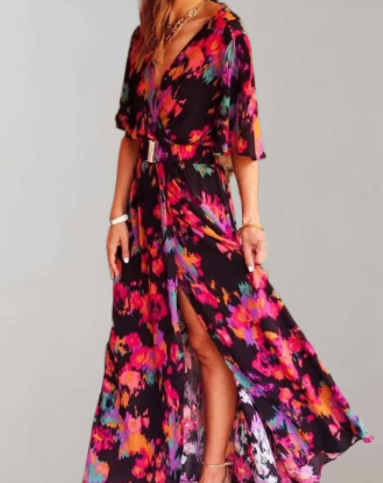 Nathalie - Robe Maxi Bohème Femme