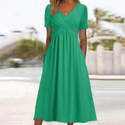 Séverine - Robe Longue à Fente Femme