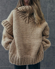 Camille - Pull Oversize Maille Confort Ample Femme