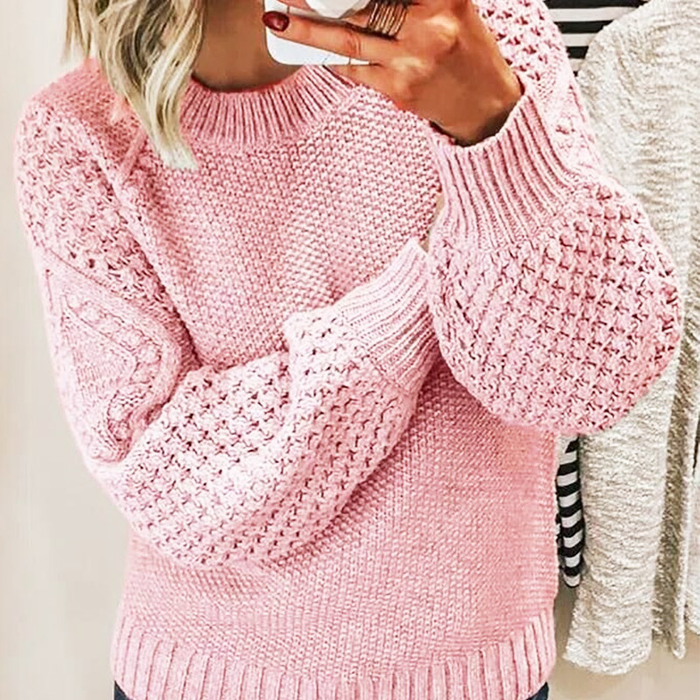 Juliette - Pull Maille Douce Confort Quotidien Femme