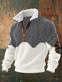 Florian – Pull homme polaire à col montant