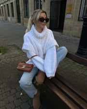 Camille - Pull Oversize Maille Confort Ample Femme