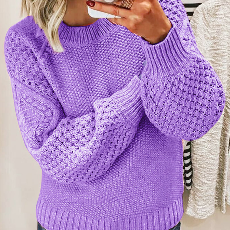 Juliette - Pull Maille Douce Confort Quotidien Femme