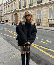 Camille - Pull Oversize Maille Confort Ample Femme